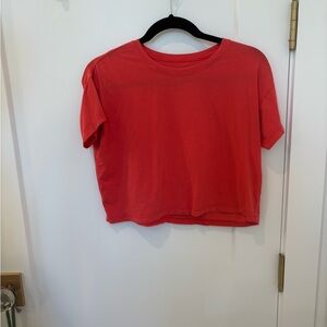 Red lululemon Top